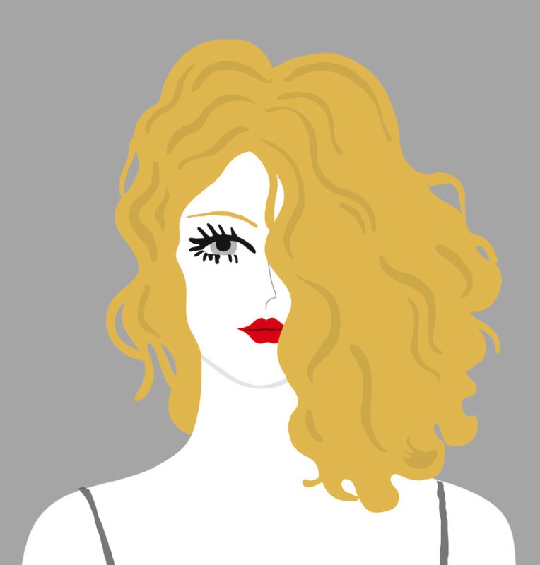 illustration peggy moquay portrait blonde.jpg - Peggy MOQUAY | Virginie